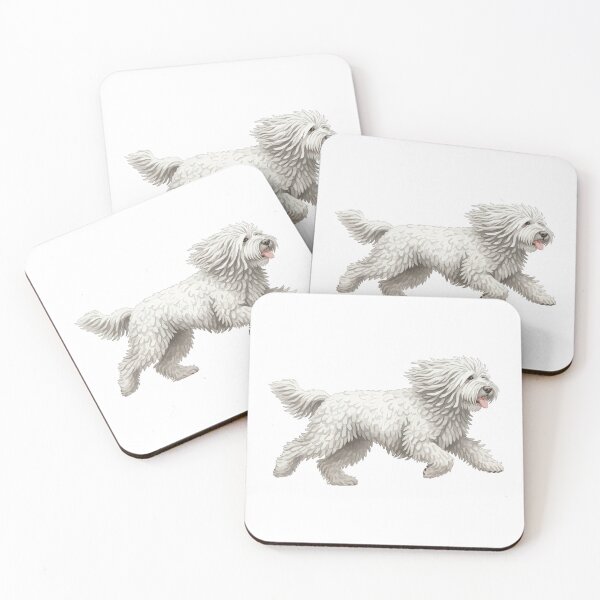Item preview, Bergamasco Shepherd Running Dog designed and sold by Petzzz.
