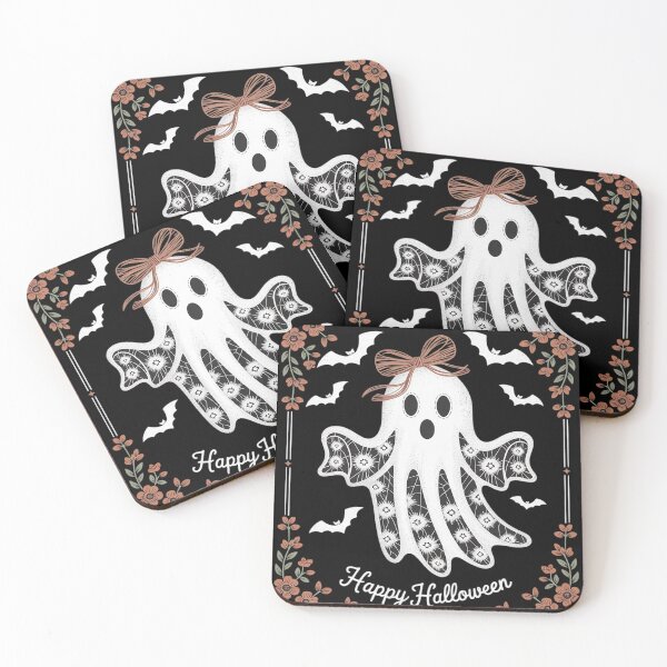 Item preview, Halloween Ghost Women Funny Pumpkin Printed Cute Spooky Season Fall Season  designed and sold by RoyTill0Art.