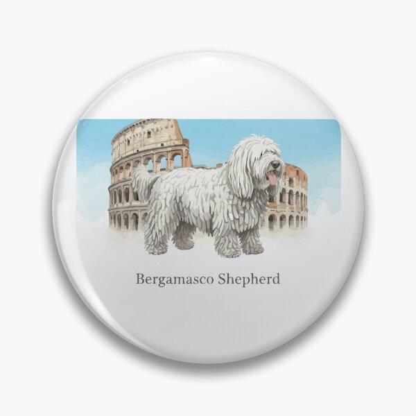 Item preview, Bergamasco Shepherd Colosseum Italy Guardian designed and sold by Petzzz.