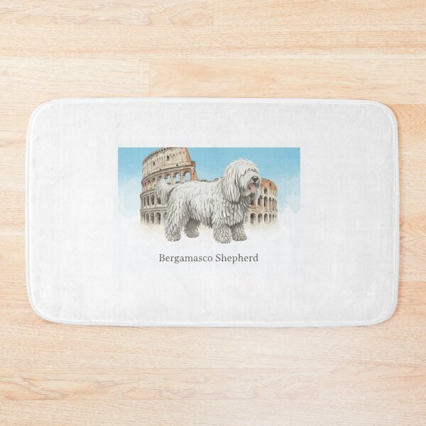 Item preview, Bergamasco Shepherd Colosseum Italy Guardian designed and sold by Petzzz.