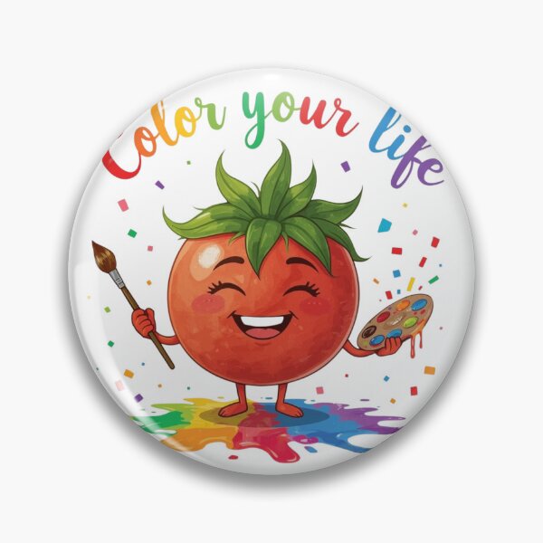 Item preview, Happy tomato painter  designed and sold by COYOTE.