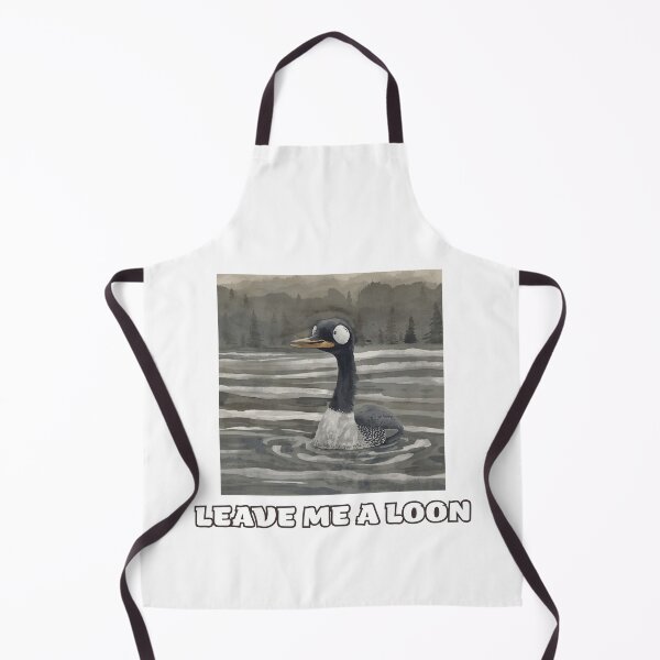 Item preview, Leave Me A Loon Shirt | Funny Bird Pun Tee | Vintage Loon Duck Humor designed and sold by Printsouf.