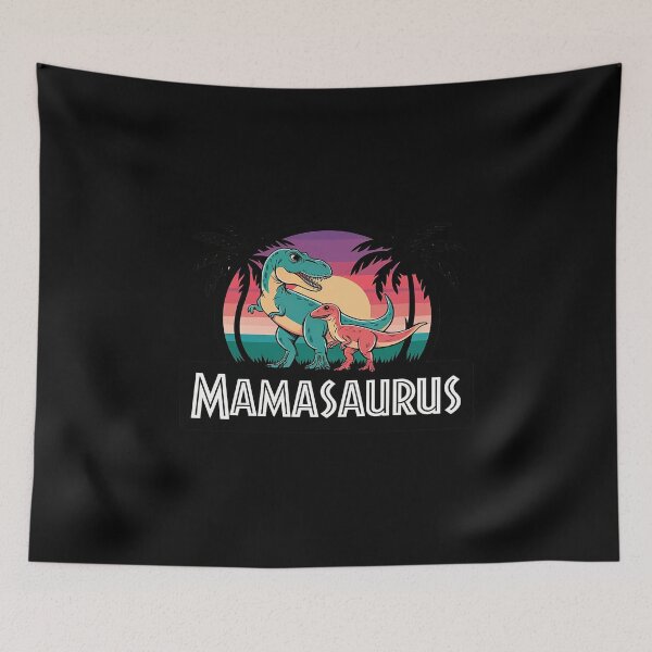 Item preview, Mamasaurus Dinosaur Funny Mama Saurus Mother's Family  designed and sold by RuthGAArt.