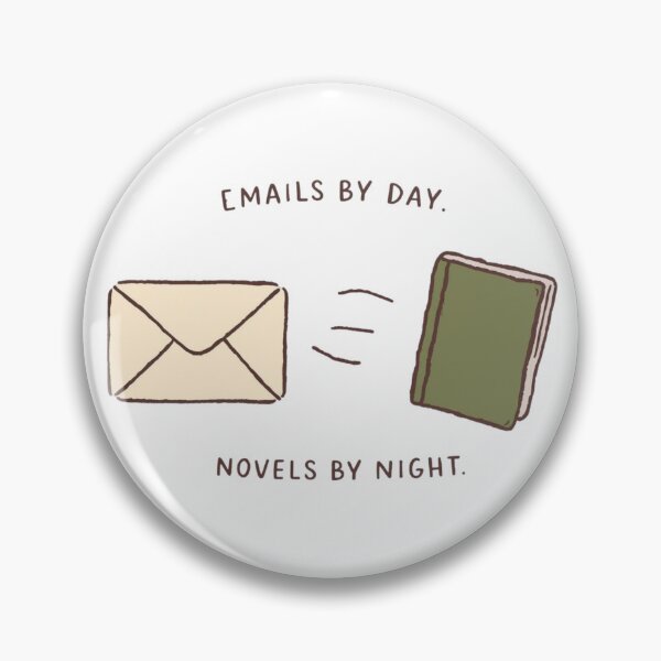 Item preview, Office Reader – Emails by Day, Novels by Night designed and sold by Scattered-Words.