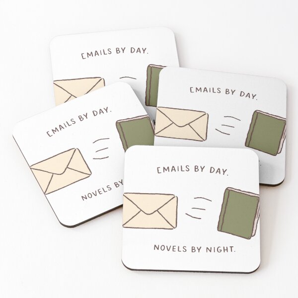 Item preview, Office Reader – Emails by Day, Novels by Night designed and sold by Scattered-Words.