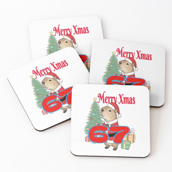 Item preview, 67 Christmas, capibala  designed and sold by Sujinthaiart.