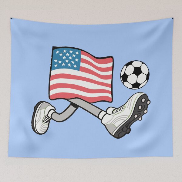 Item preview, America Soccer Fans Jersey - United States Football Lovers designed and sold by Colorfulman.