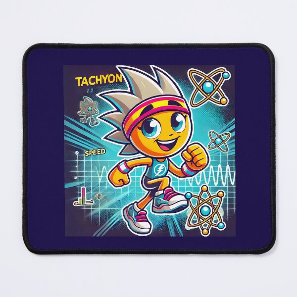 Item preview, Tracy Tachyon – Faster-Than-Light Physics Concept Wordplay Design designed and sold by RollFuzzy.