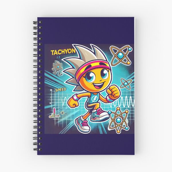 Item preview, Tracy Tachyon – Faster-Than-Light Physics Concept Wordplay Design designed and sold by RollFuzzy.