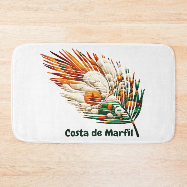 Item preview, Abstract Ivory Coast Flag – Feather Design designed and sold by ArteJorge48.