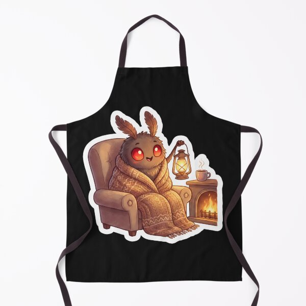 Item preview, Cozy Mothman with a Lamp Cryptidcore designed and sold by StickyGuys.