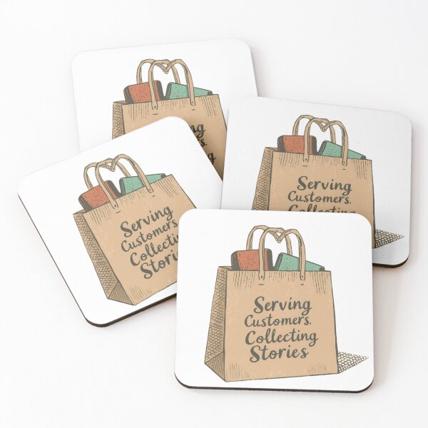 Item preview, Retail Worker Reader – Serving Customers, Collecting Stories designed and sold by Scattered-Words.