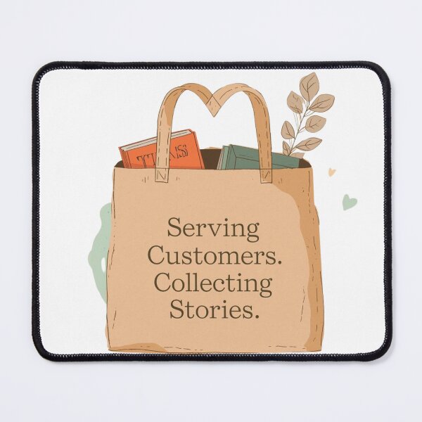 Item preview, Retail Worker Reader – Serving Customers, Collecting Stories 2 designed and sold by Scattered-Words.