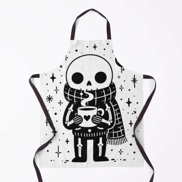 Item preview, Winter Gothic Skeleton – Cozy Dark Illustration designed and sold by Roberta Calabrese.