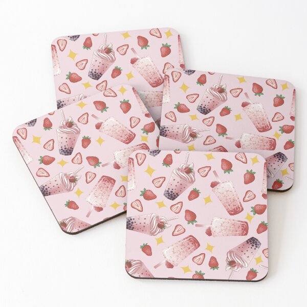 Item preview, Straw berry bubble tea designed and sold by JauMaruyama.