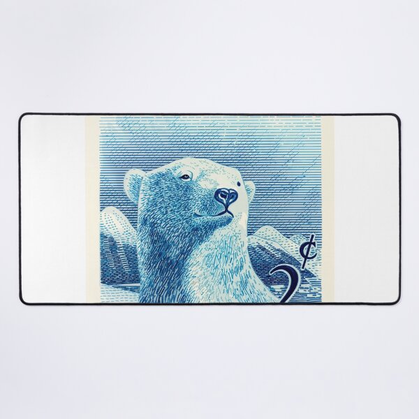Item preview, Polar Bear Postage 1953 Stamp Canada Upscaled and improved designed and sold by fine-art-shop.