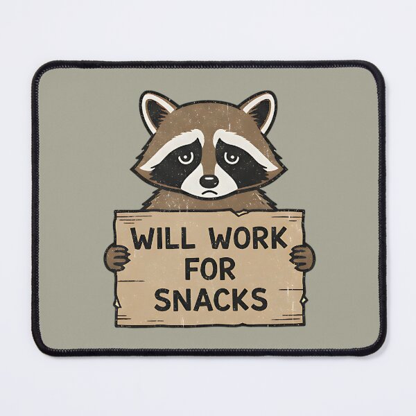 Item preview, Snackonomics: The Raccoon Hustle designed and sold by AwesomeBeyondLimits.