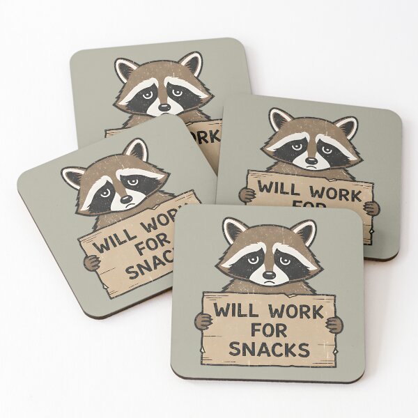 Item preview, Snackonomics: The Raccoon Hustle designed and sold by AwesomeBeyondLimits.