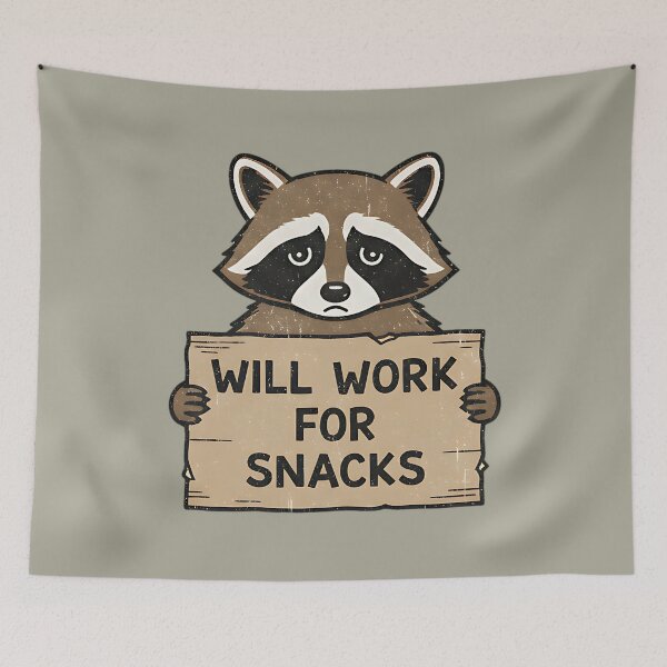 Item preview, Snackonomics: The Raccoon Hustle designed and sold by AwesomeBeyondLimits.