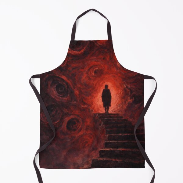 Item preview, Red Nihilism Painting – Abstract Existential Horror Art designed and sold by Visualynx.