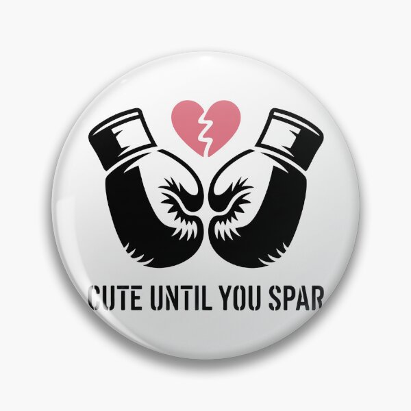 Item preview, Cute Until You Spar – Funny Women Fighter Street Art Design designed and sold by WSPrintCrafter.