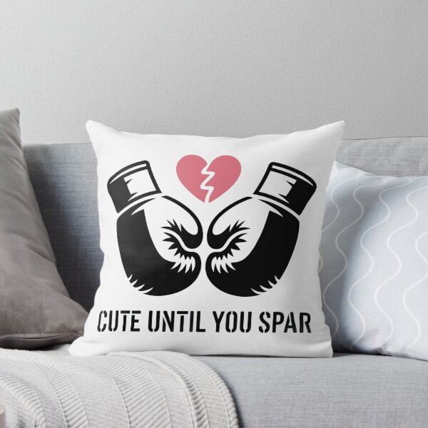 Item preview, Cute Until You Spar – Funny Women Fighter Street Art Design designed and sold by WSPrintCrafter.