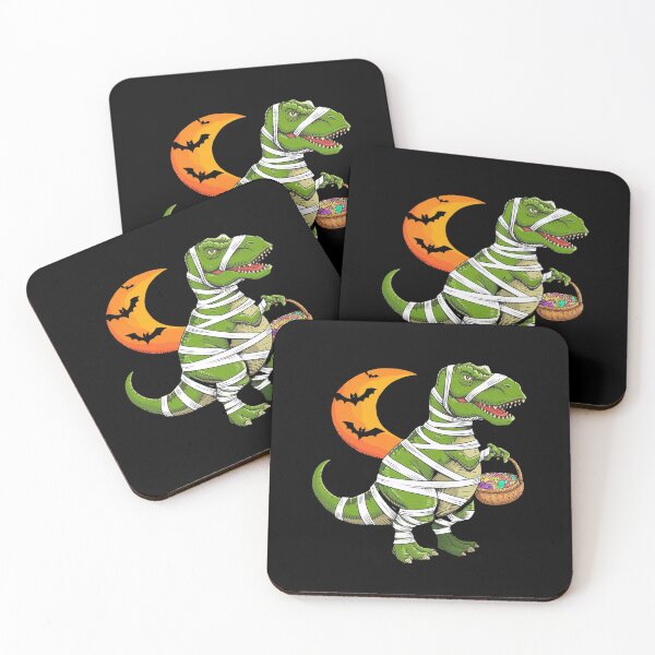 Item preview, Mummy Pumpkin Halloween Dinosaur designed and sold by RsFilsingerArt.