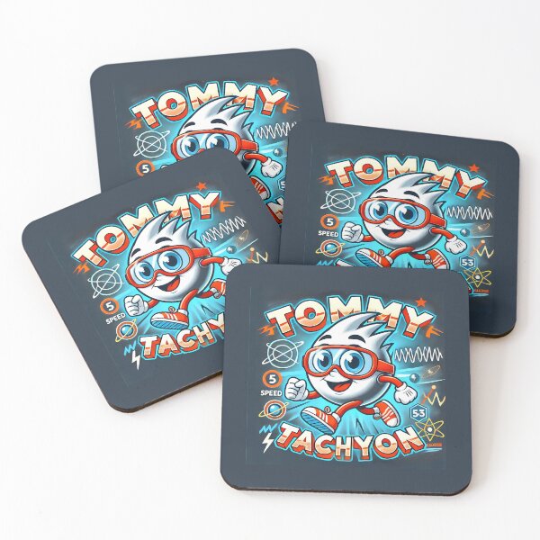 Item preview, Tommy Tachyon – Faster-Than-Light Physics Concept Wordplay Design designed and sold by RollFuzzy.
