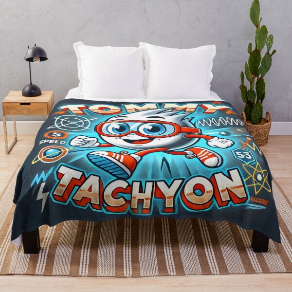 Item preview, Tommy Tachyon – Faster-Than-Light Physics Concept Wordplay Design designed and sold by RollFuzzy.