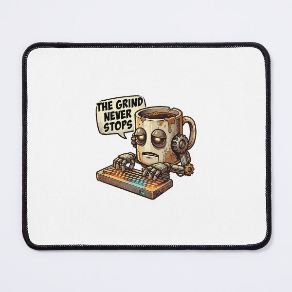 Item preview, The Grind Coffee Bot 2 - Late Night Gamer designed and sold by AI Experiment Lab.