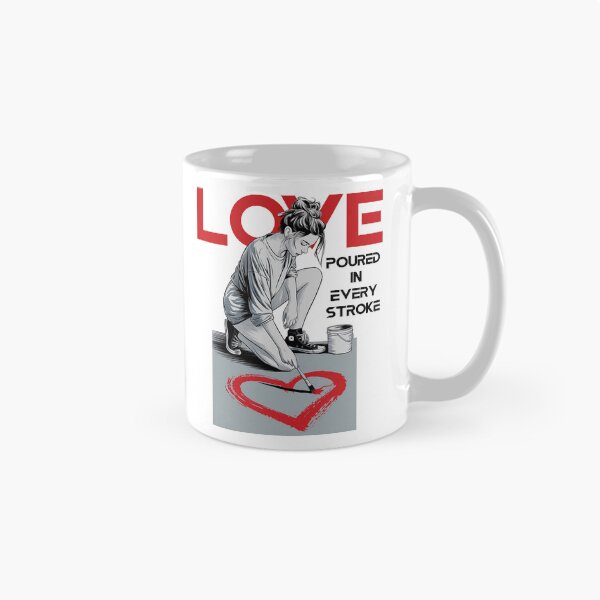 Item preview,  LOVE poured in every stroke designed and sold by Concept-Hub.