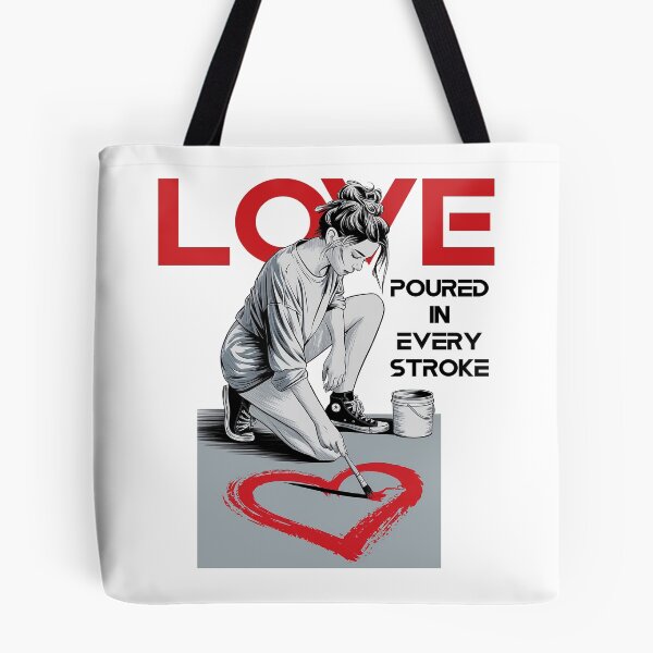 Item preview,  LOVE poured in every stroke designed and sold by Concept-Hub.
