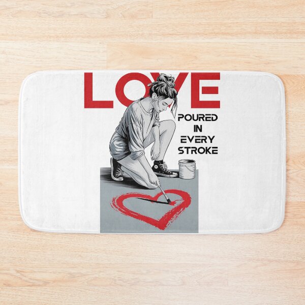 Item preview,  LOVE poured in every stroke designed and sold by Concept-Hub.