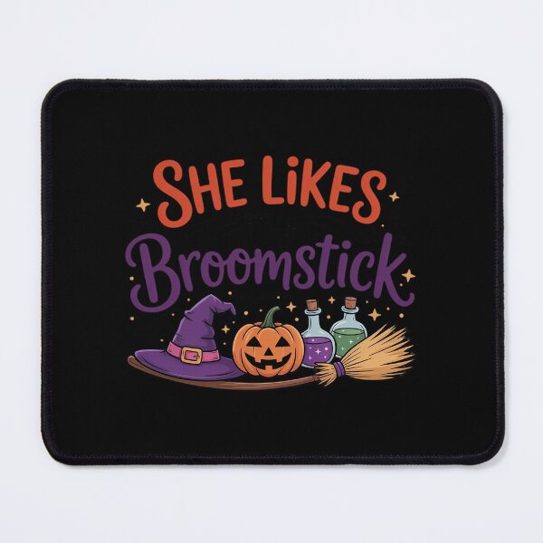 Item preview, He Likes My Pumpkins She Likes My Broomstick designed and sold by VerseFarm.