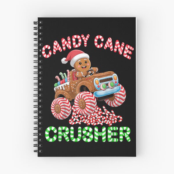Item preview, Candy Cane Crusher Gingerbread Man Driving Monster Truck Festive Holiday Adventure designed and sold by StanaLuis.