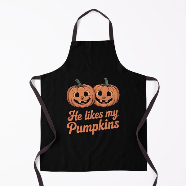 Item preview, He Likes My Pumpkins She Likes My Broomstick designed and sold by VerseFarm.