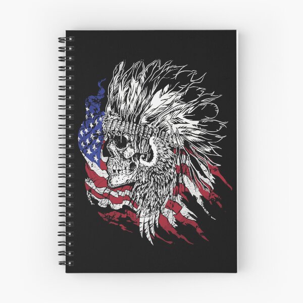 Item preview, Native American Skull Design designed and sold by EzequielBC.