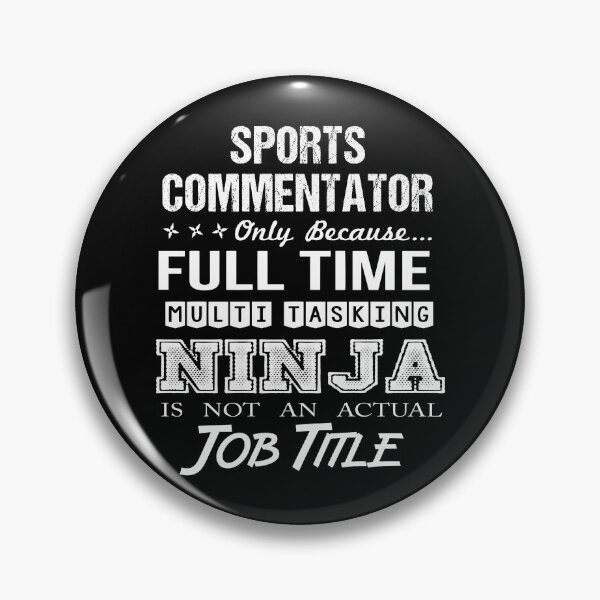 Item preview, Sports Commentator designed and sold by hzibfldecjq42.