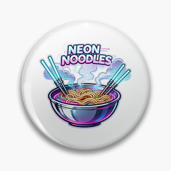 Item preview, Neon Cyber Ramen 1 - Futuristic Gamer Food designed and sold by AI Experiment Lab.