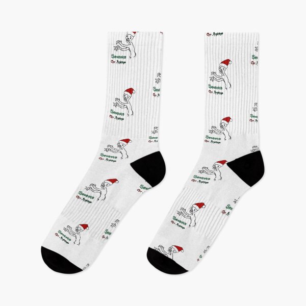 Item preview, SEASONS GRR-ARGHINGS - Christmas Grr Argh, Santa Hat Monster, Buffy the Vampire Slayer, Xmas 90s, BTVS Zombie, Joss Whedon, Angel, Buffering (alternate colours) designed and sold by S Hazelwood .