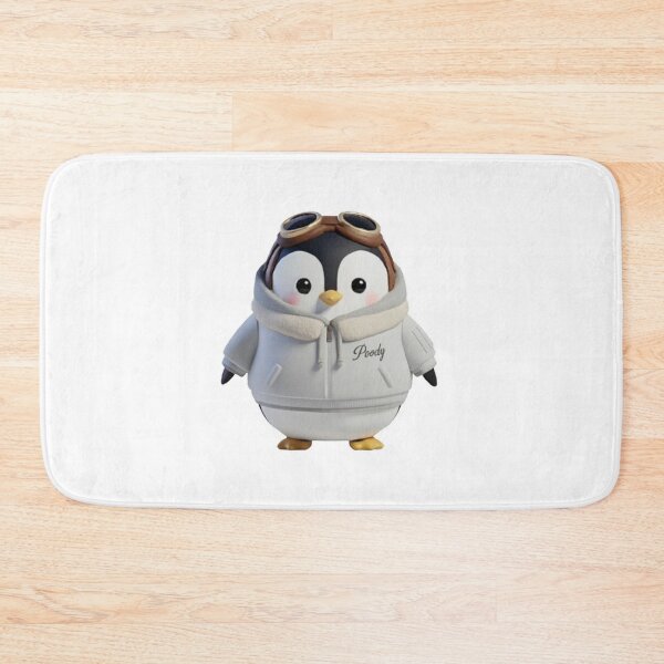 Item preview, Avi Poody – Light Gray | Cute Aviator Penguin Character designed and sold by HNstory.