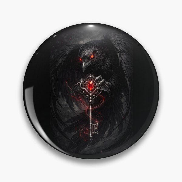 Item preview, The Crimson Key of the Raven designed and sold by MLOSA.