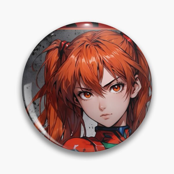 Item preview, Red Haired Anime Sci-Fi Pilot Girl | Futuristic Mecha Armor Art designed and sold by Dyan4.
