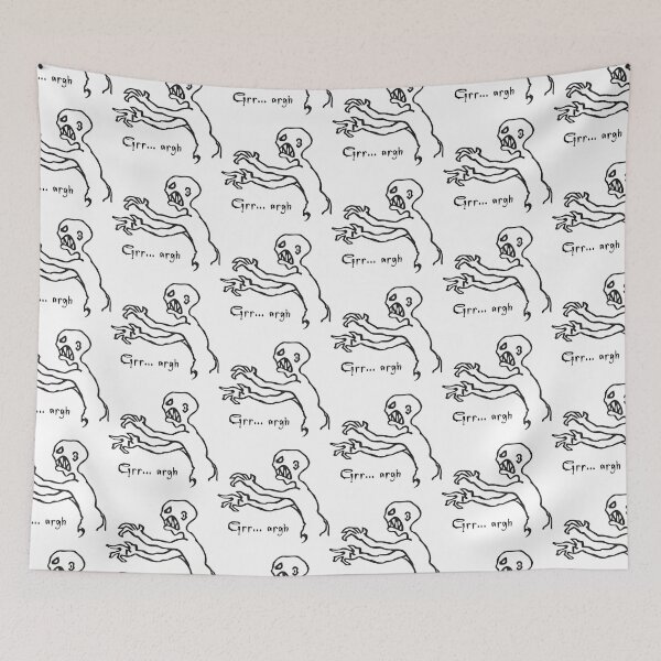 Item preview, Grr Argh Monster, Buffy the Vampire Slayer, Mutant Enemy, 90s, BTVS, Zombie, Joss Whedon, Angel, Buffering, Pop Culture, Zombie designed and sold by S Hazelwood .