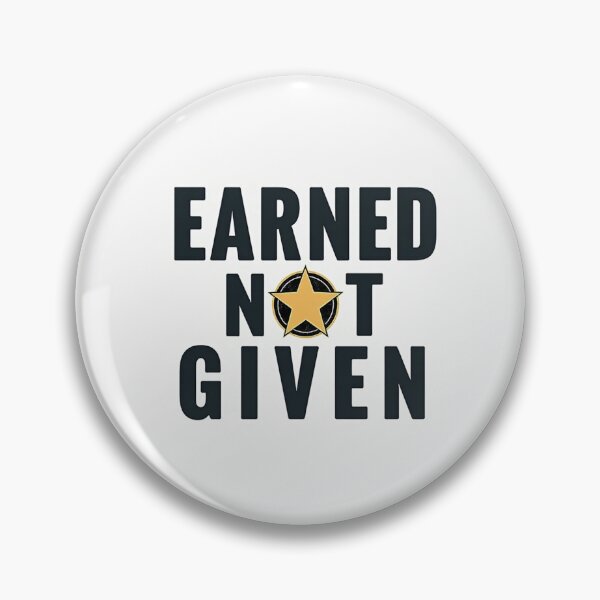 Item preview, Earned Not Given – Hard Work Motivation Quote Design designed and sold by civotajim.
