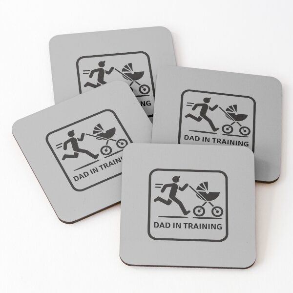 Item preview, Dad in Training – New Dad & Expectant Father Parenting Design designed and sold by RollFuzzy.