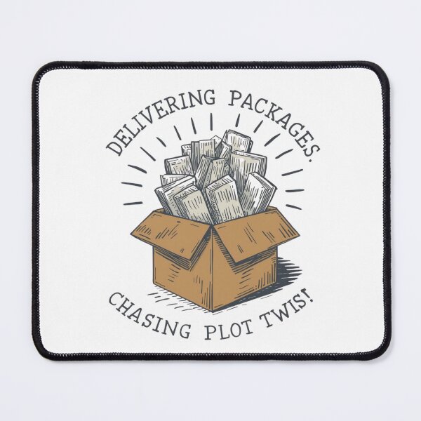 Item preview, Delivery Driver Reader – Delivering Packages, Chasing Plot Twists designed and sold by Scattered-Words.