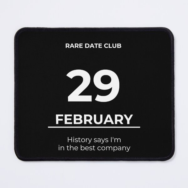 Item preview, Rare Date Club – February 29 designed and sold by ariksworld.