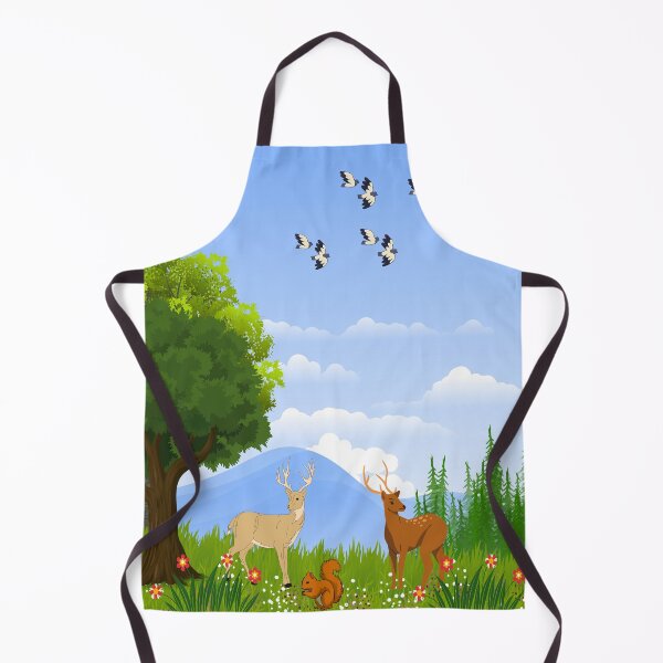 Item preview, "Whispers of the Wild: Deer Beneath the Mountain Sky" designed and sold by MayaMaliStudio.