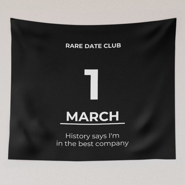 Item preview, Rare Date Club – March 1 designed and sold by ariksworld.